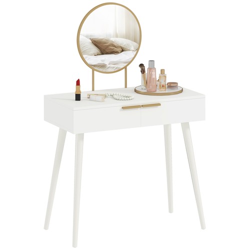 Homcom comodino moderno - comodino, 2
