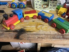 Treno In Legno Heroes Made In Germany Anni 70’