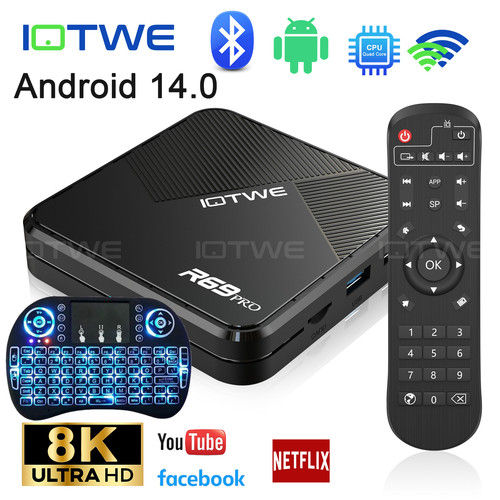Smart box android14 8k - tv, android14.0
