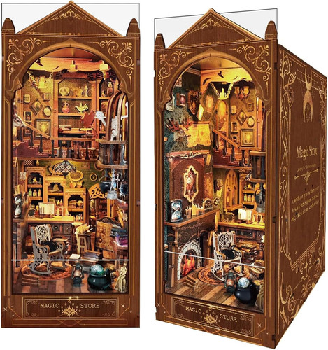 Book nook kit magic store - nook, casa