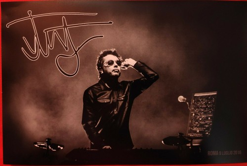 Jean michel jarre hand signed - jarre,