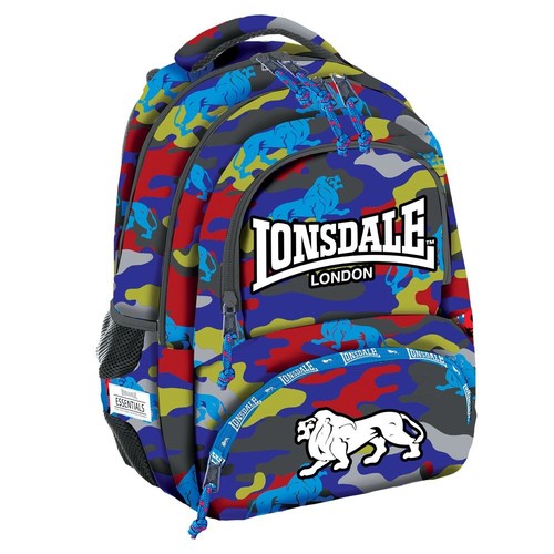 Zaino scuola lonsdale mimetico - scuola,