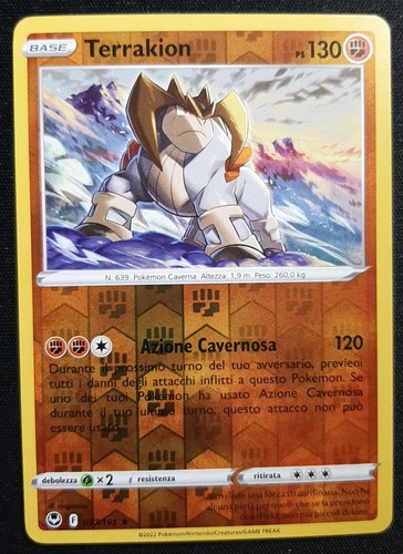 Terrakion 097 195 rara reverse - terrakion,
