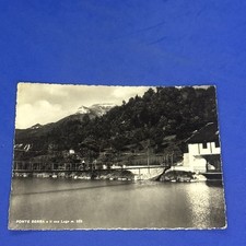 PONTE SERRA E IL SUO LAGO Bianco e nero Cartolina