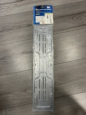 LAMPA - Porta targa Anteriore auto in acciaio grigio 535x125mm cod. 19903