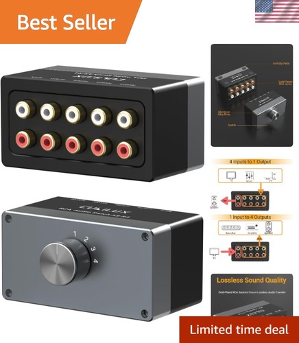 Interruttore selettore audio - interruttore,