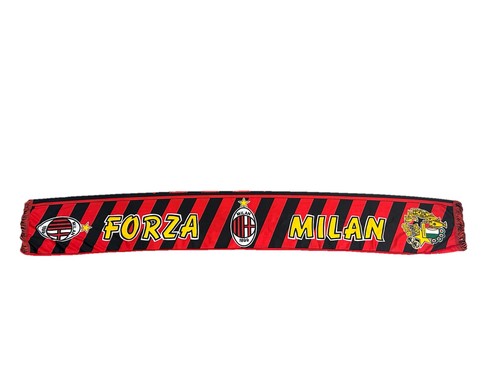Scps29 sciarpa calcio milan - calcio,