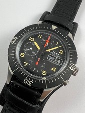 NUOVO/NOS VINTAGE HELMUT SINN 156 EDIZIONE FULDA T-SWISS-T LEMANIA 5100 ANNI 80