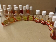 Lotto 20 Bottiglie mignon SHAMPOO anni 60 vintagePalmolive DA COLLEZIONE 