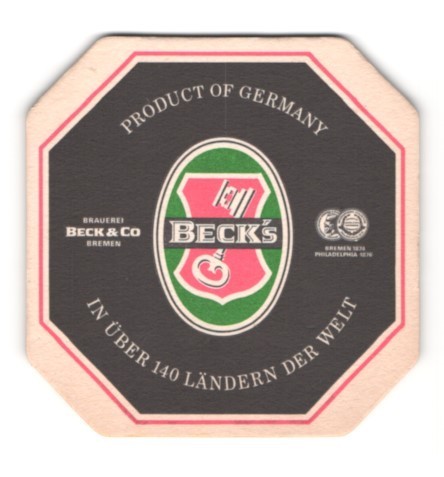 Sottobicchiere birra bremen - sottobicchiere,