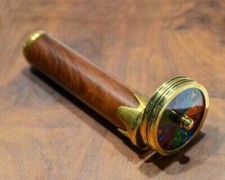 Caleidoscopio in ottone fatto