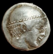 Riproduzione Moneta Greca Tetradracma Filippo II In Argento Con Patina