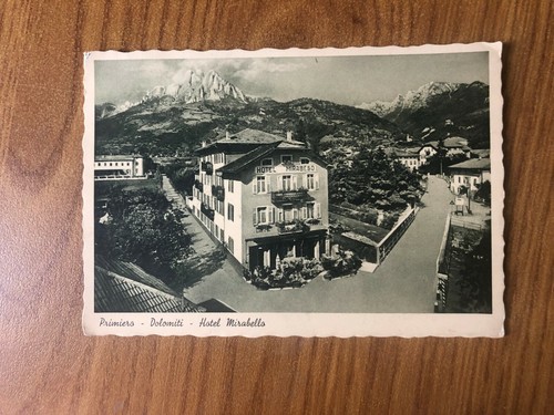 Cartolina primiero dolomiti - cartolina,