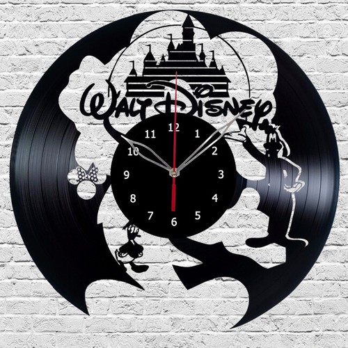 Orologio vinile walt disney - orologio,