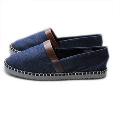 Espadrillas Uomo Rifle Blu Mocassino Estivo Scarpe Basse da Spiaggia Estive 