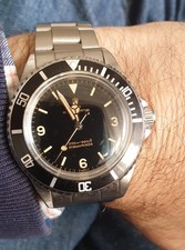 Orologio Sub   vintage 1967 40mm  Quadrante Nero