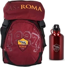 Zaino Scuola Medie Elementari della Roma Calcio Estensibile Borraccia Omaggio