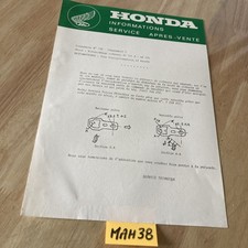 Honda Moto XL125S XR125 Nota