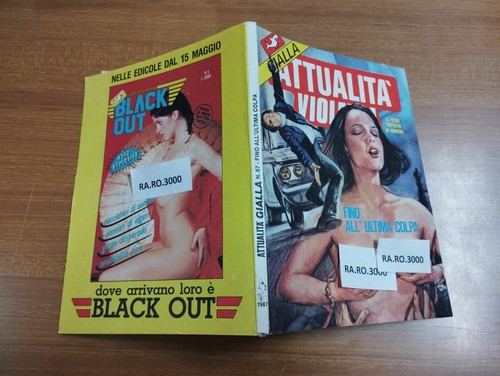 Attualita gialla fumetto - "attualita',