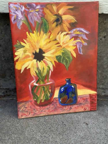 Quadro olio natura morta