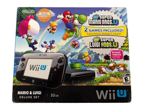 Nintendo wii mario luigi - u, &