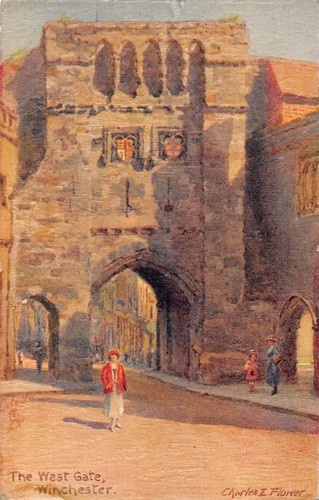 Postcard winchester the - , west