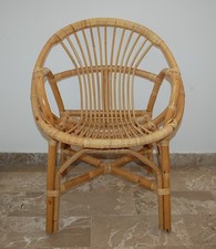Sedia legno vimini giunco - vimini,