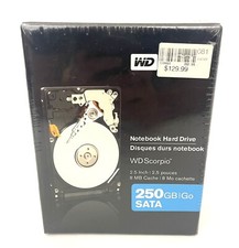 Western Digital Scorpio Blue 250 GB interno 5400 RPM 2,5" (WD2500BEVSRTL) nuovo con scatola