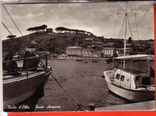Cartolina porto azzurro b - cartolina,