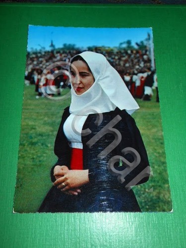 Cartolina costumi sardi - cartolina,