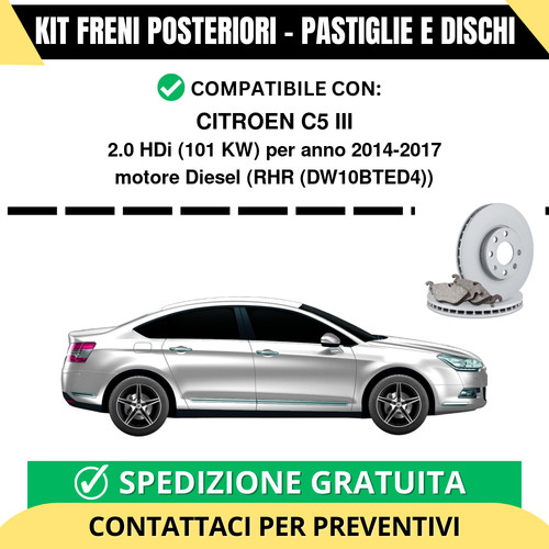 Kit freni posteriori per - freni,