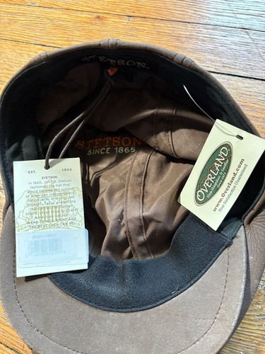 Cappello piatto stetson - piatto, in
