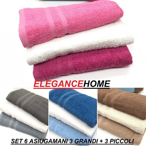 Set completo asciugamani da - set,