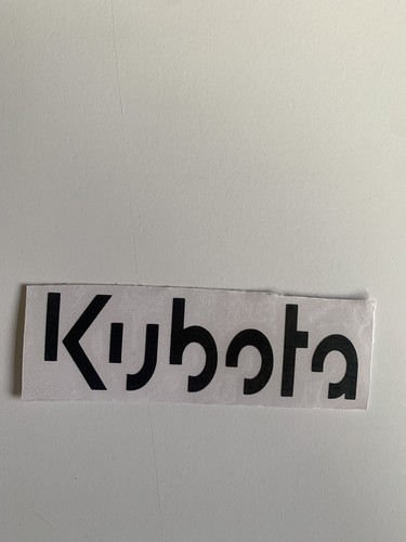Adesivi kubota escavatore - adesivi,