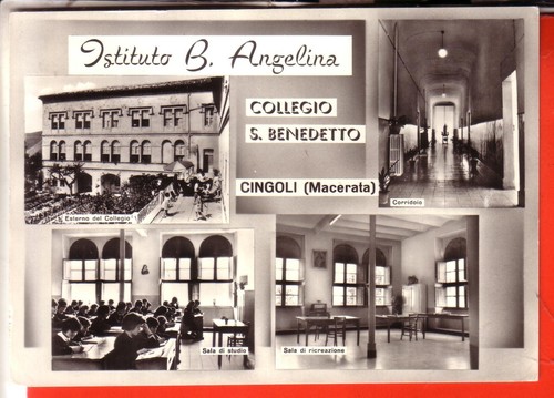 Cartolina cingoli b n - ,