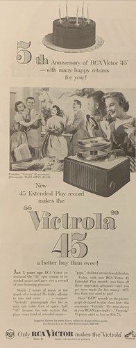 1954 rca victor victrola - victor,