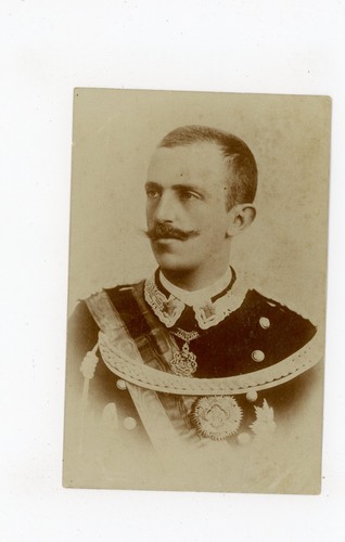 Cartolina savoia vittorio - -,