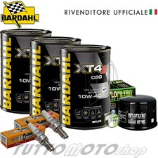 Tagliando YAMAHA T-MAX 500 2008 2009 2010 Olio Bardahl XT4S Filtro Candele TMAX