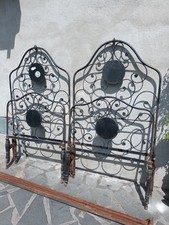 Antico letto in ferro battuto matrimoniale. Sicilia 1900 !!!