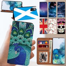 Custodia telefono in pelle adatta a Samsung Galaxy S8 S9 S10 Lite S20 S20 Ultra
