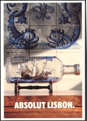 Promo postcard for - postcard, absolut