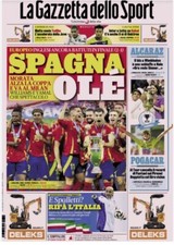 GAZZETTA DELLO SPORT Spagna