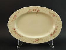 ANTICO VASSOIO OVALE PREZIOSA PORCELLANA ROSENTHAL THOMAS IVORY BAVARIA #1673
