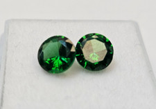 Round Cut Green Colombian