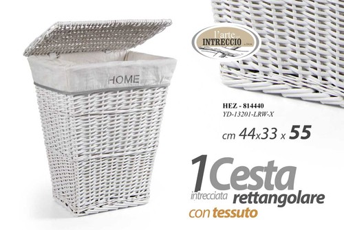 Cesta vimiini rettangolare - vimiini,