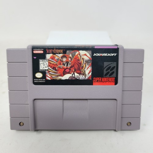 Secret evermore snes super - of, (super
