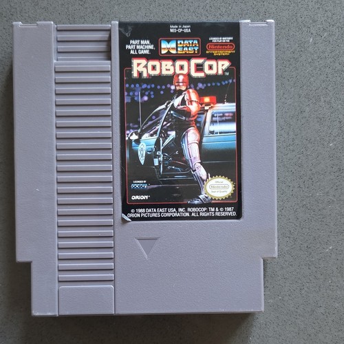 Data east robocop nintendo nes - robocop,