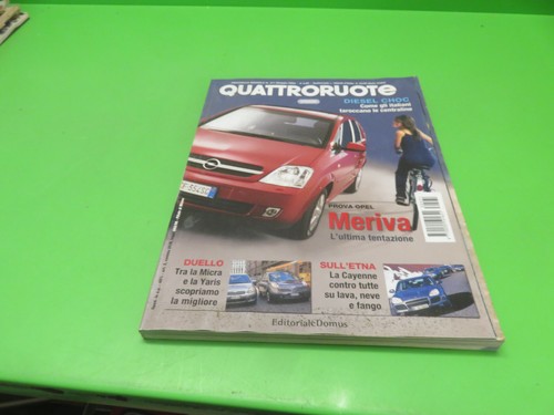 Rivista vintage quattroruote - rivista,