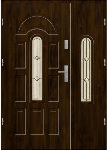 Porte esterne acciaio due - esterne, in