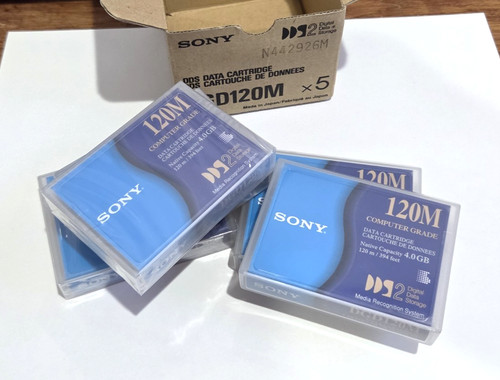 Cartuccia dati sony 120m - (x5),